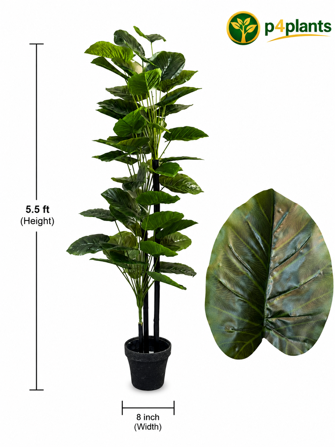 Artificial Elephant Ear Tall Tree