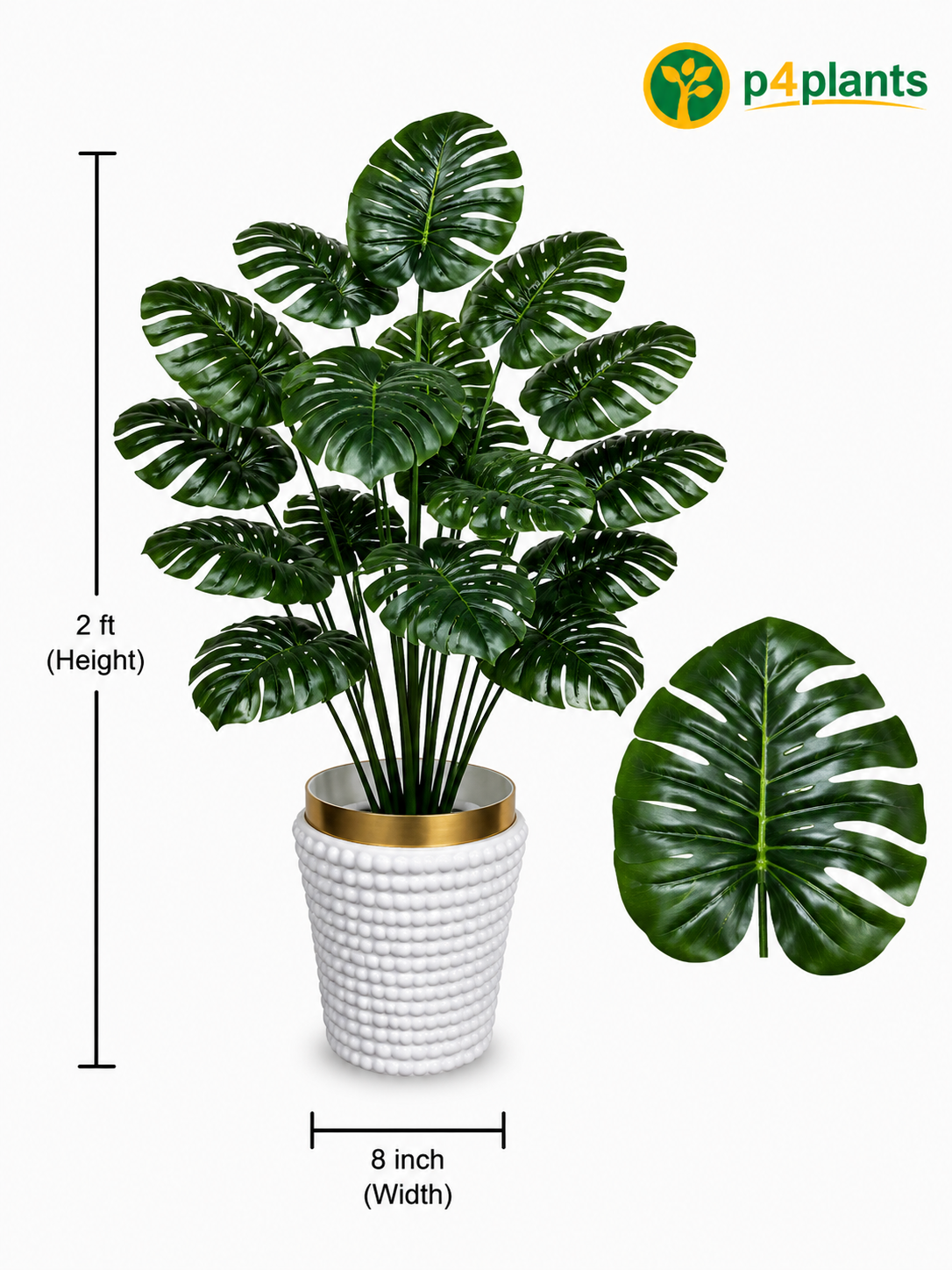 Artificial Monstera Deliciosa Plant
