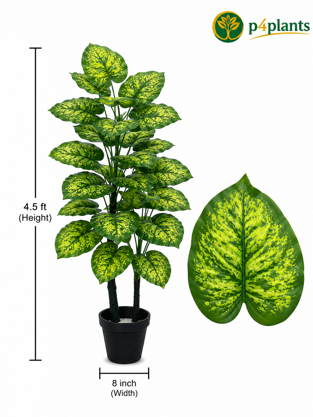 Artificial Dieffenbachia Tree