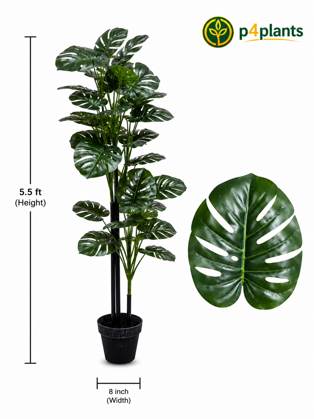 Artificial Monstera Deliciosa Tall Tree